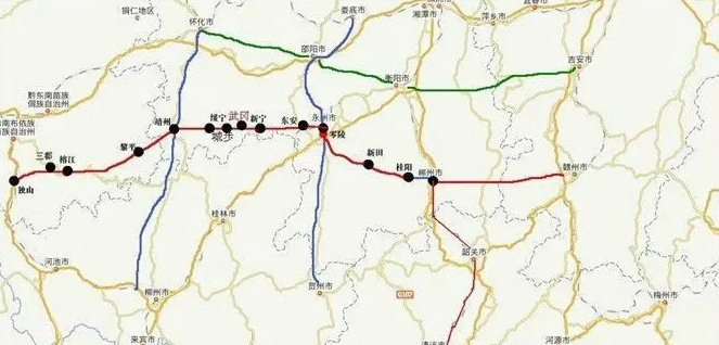 投资414亿的永兴铁路,将在邵阳设2个站