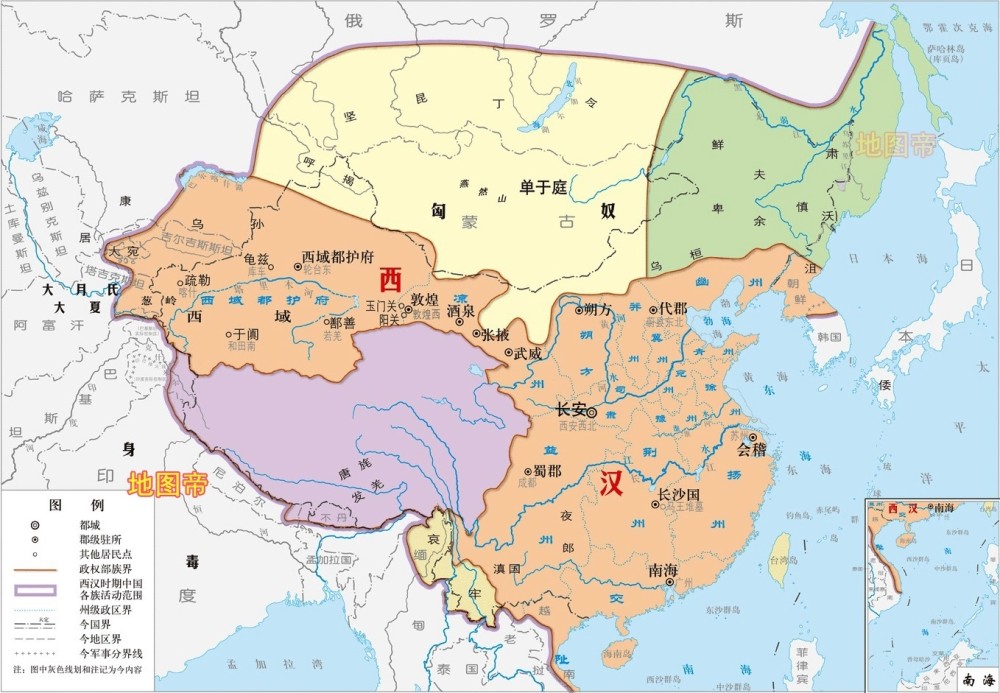 汉代个郡人口_汉代广陵郡地图