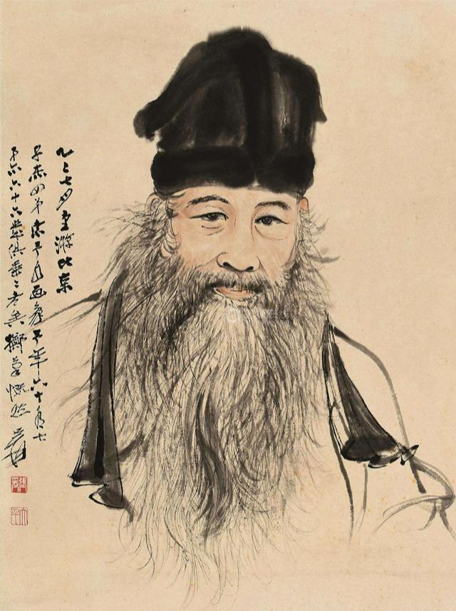 达芬奇自画像
