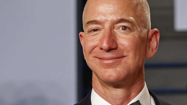世界首富杰夫·贝佐斯(jeff bezos)