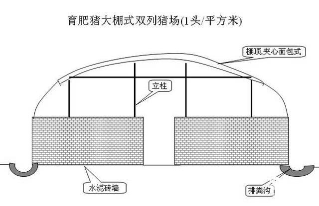 想要养猪猪舍不知道怎么建?小型养猪场标准化设计施工