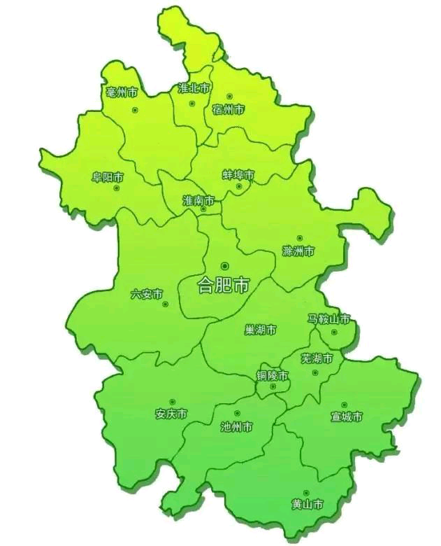 阜阳市与安徽省地图_腾讯新闻