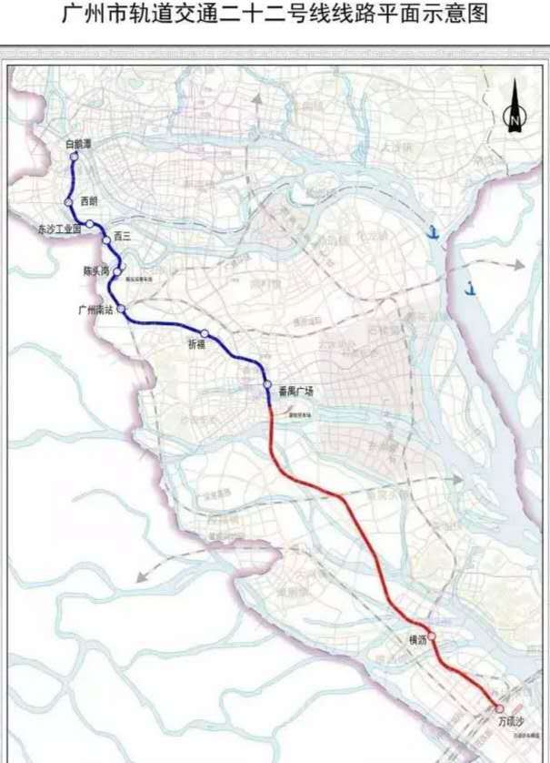 二沙岛2023年底才能通地铁!广州十条新建地铁开通时间