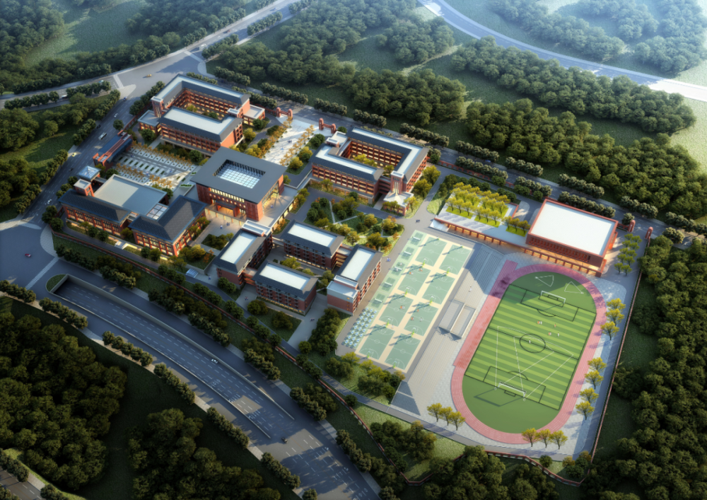 定了!内江二中城南新校区建设,看完都眼红