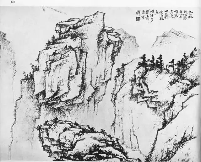 国画大师黎雄才从画石头开始教你画山水