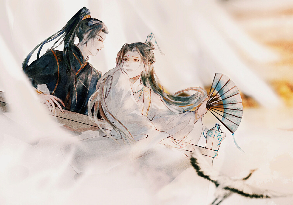 《天官赐福》漫画第二卷完结,南风扶摇好搞笑,芳心背影有点美!