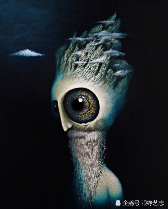他画了一组大头大眼睛的怪物,却成为各大国际艺展的