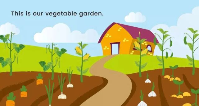 英文绘本故事vegetablegarden蔬菜园