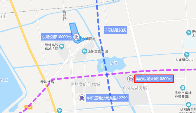 地铁:地铁2号线延长线(规划 商业:自带商业幼儿园 医院:徐州市四院