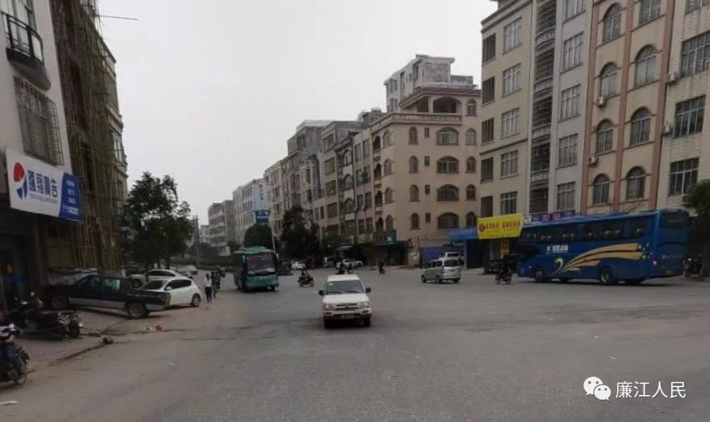 廉江市东环路(城南客运站路段),中山五路,中环一路,石城大道,廉良路