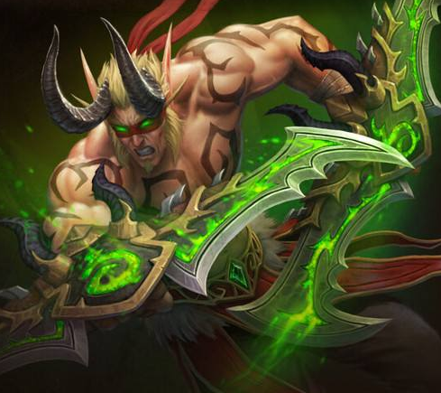魔兽世界:暴雪美工上线,dh超帅战刃登场,蛋刀的时代过去了
