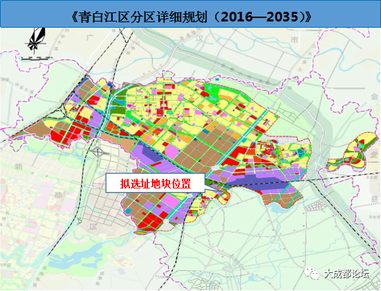 规划用地1546亩的青白江区综合保税区项目