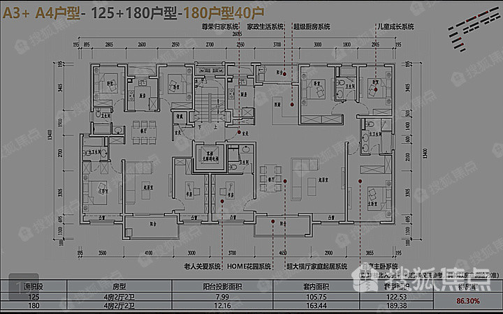 独家!瑞安蟠龙天地最全户型图流出,90-185平