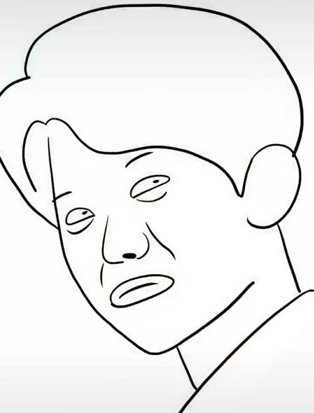 美术生手绘蔡徐坤,开始:差点晕过去,结果:这也过分优秀了!