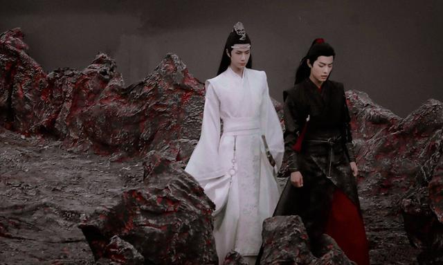 蓝忘机魏无羡初始造型,蓝忘机真"披麻戴孝",魏无羡