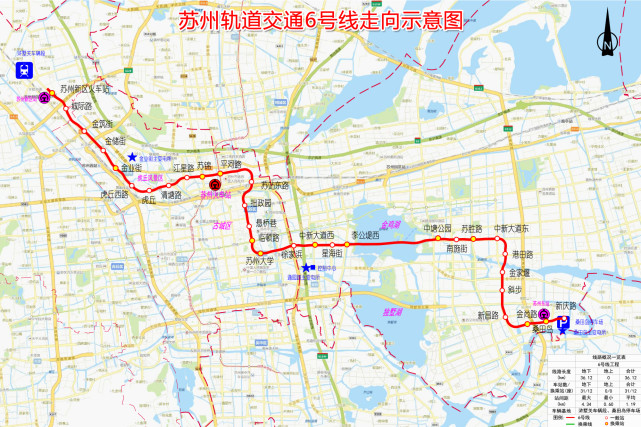 除了轨交,还有有轨电车2号线,可与地铁3号线,6号线形成换乘.