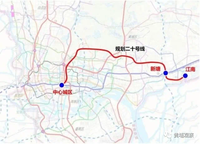 新塘枢纽站今年开工!高铁,城际,还有5条地铁将至