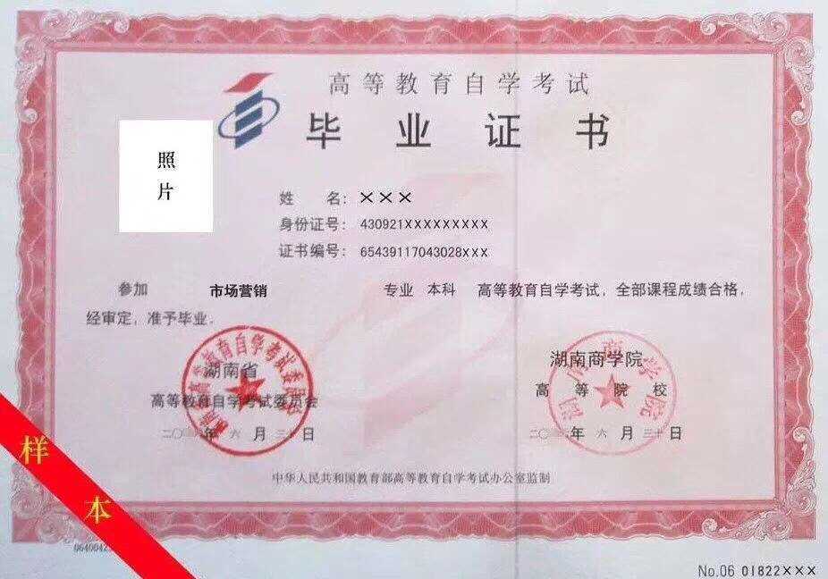 自考本科取得学位证书 腾讯网