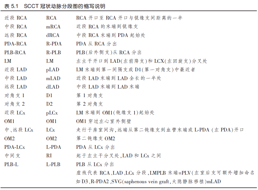 ct如何看冠状动脉狭窄高清图谱详解要点