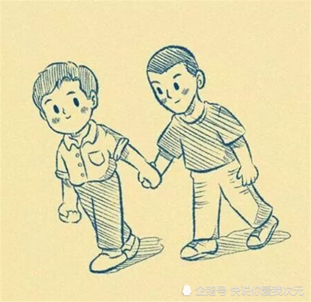 暖心漫画:童心未泯,用神奇画笔修复失去的童年玩伴