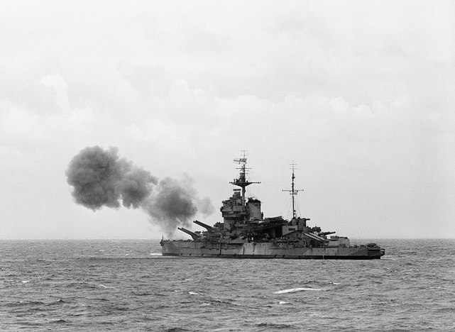口径即正义,炮塔为真理,参加二战诺曼底登陆战役的七艘盟军战列舰