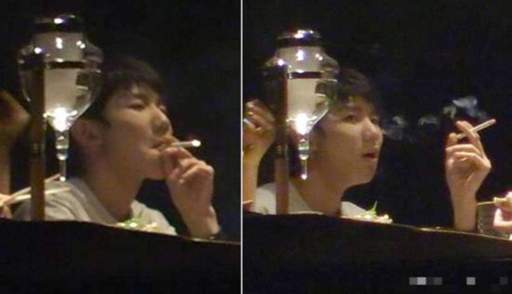 一个爱抽烟一个是禁烟大使难怪tfboys的粉丝不和谐