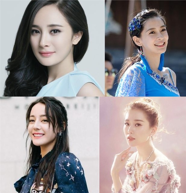 10位女星侧颜美照,看百花争艳,谁才是你心中最美的她