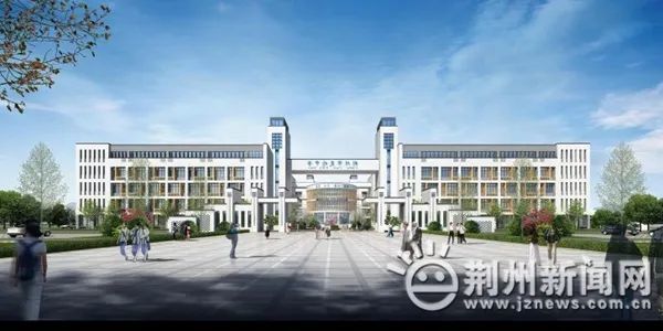 荆州这两所中学明年秋季交付使用,建成后长这样……_腾讯新闻