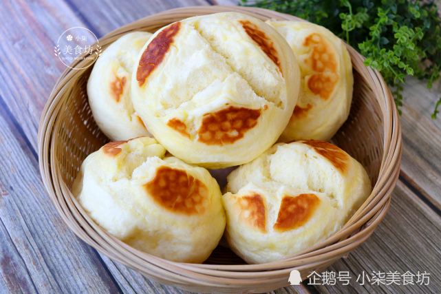 奶香开花馒头做法,学会关键2点,个个开花,出锅比面包都好吃