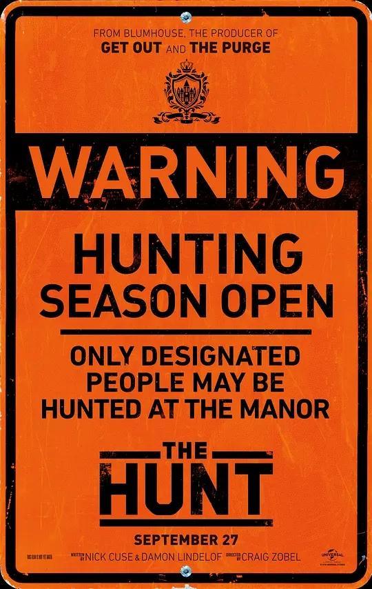 thehunt电影,witchhunt 电影狩猎 the hunt 猎杀反套路,讽刺很露骨