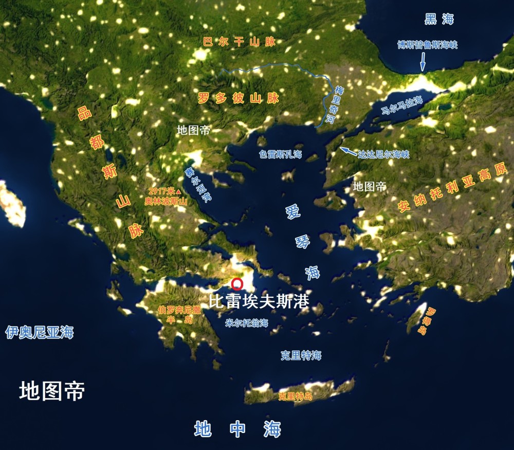 都不相同,因为这是中国少有的深入欧洲的一个贸易港,其位于希腊东南