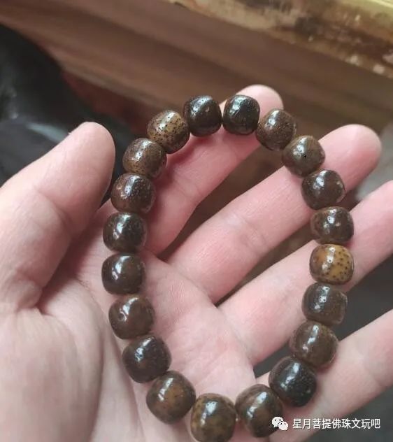 星月菩提原生态顺白和原生态阴皮后期的对比