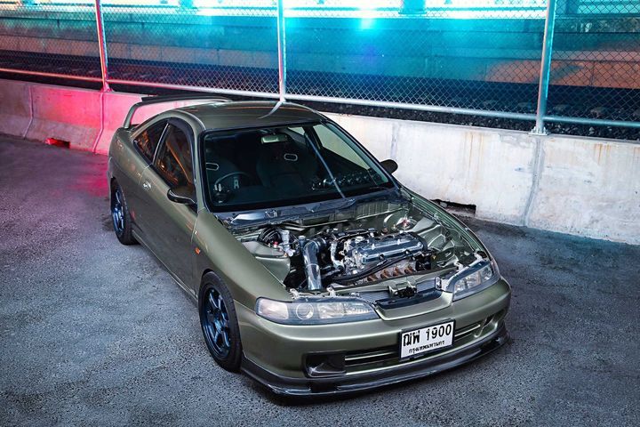 独特改装的98版本田integra