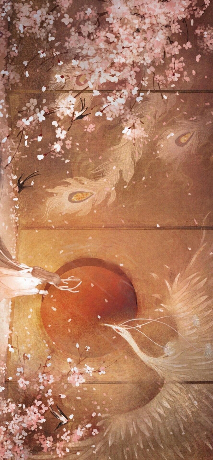古风插画师舍溪作品品鉴:传统古风在现代的艺术投影