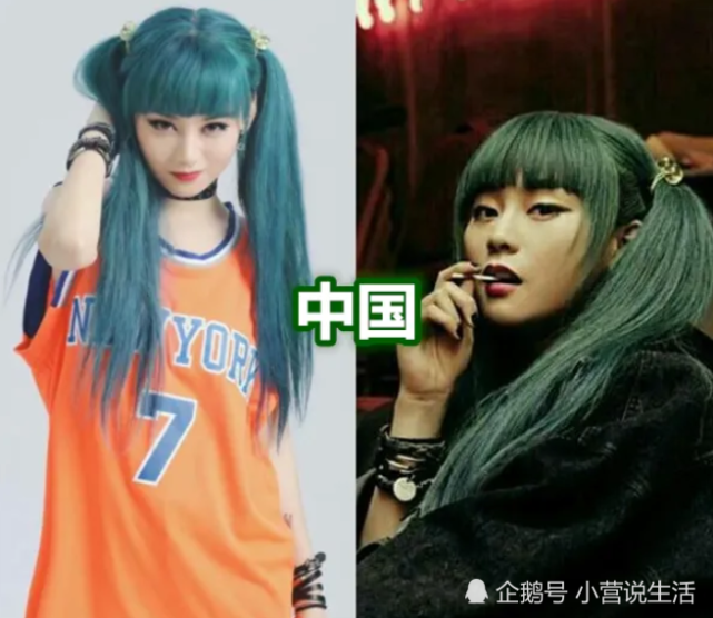 一国一个"绿发女神,中国kiko,韩国泫雅,看到美国:想娶回家