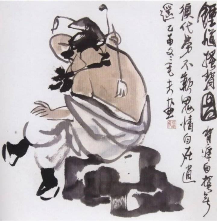 文图并茂,寓意深刻,韵味十足构建成独特"徐氏风格"的水墨漫画