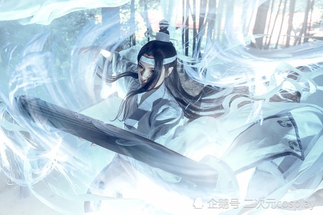 俊美无双,好一个美如画的公子《魔道祖师》蓝忘机cos