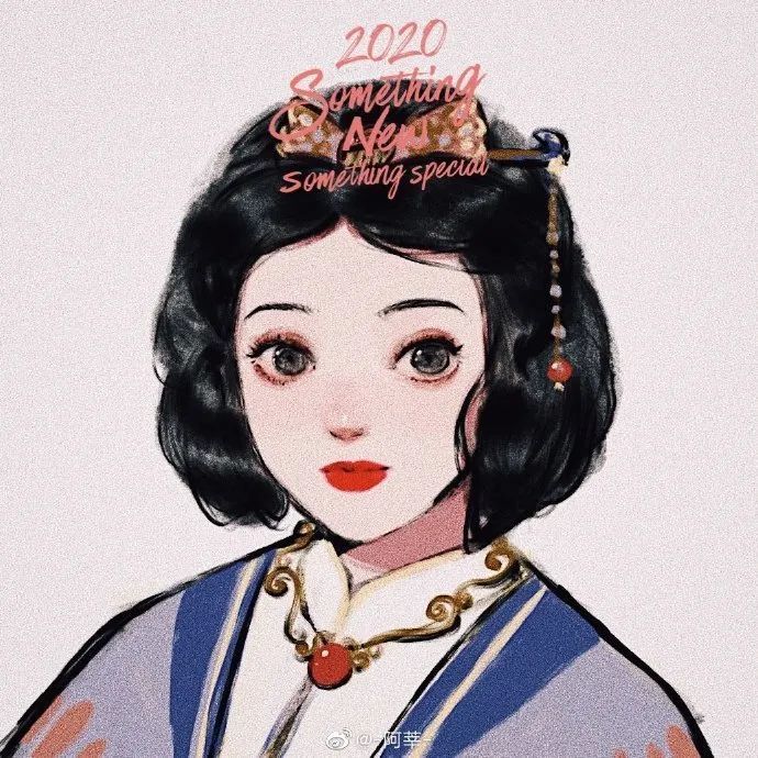 当迪士尼公主穿上中国汉服,变身古风童话里的美人