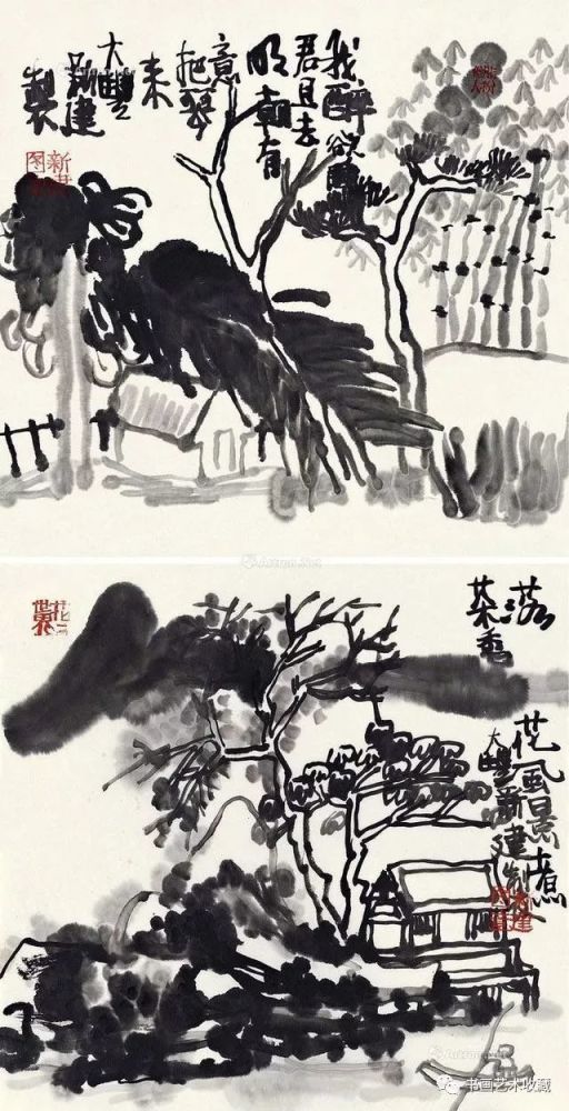 国画清风雅集:朱新建 山水画作品选