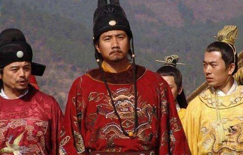 剧中朱元璋和朱标,大臣们