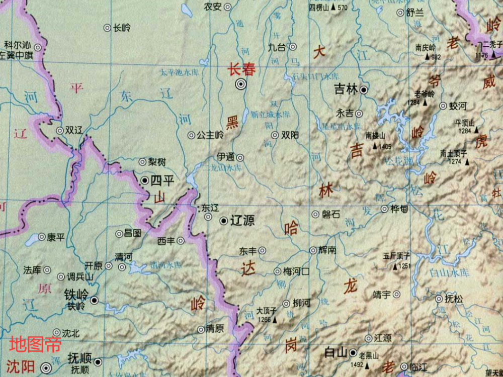 吉林省8个地级市的名称有什么由来?