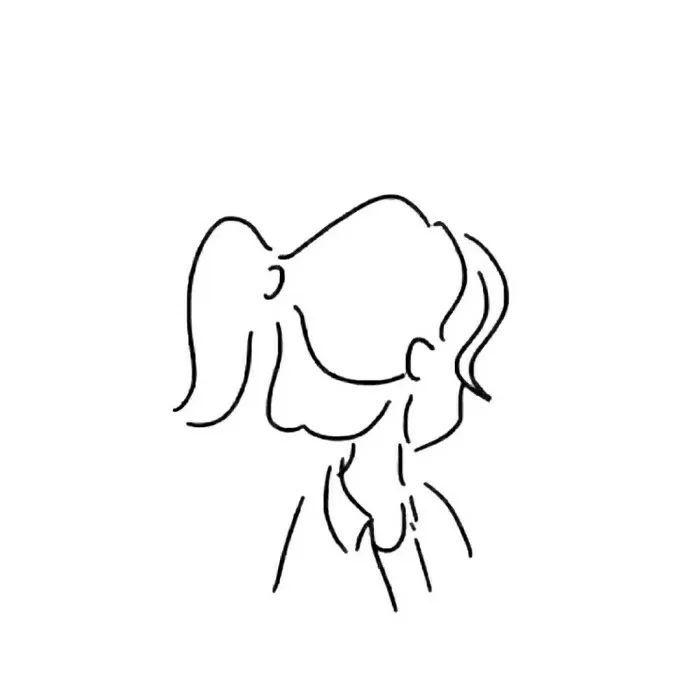 每天学一幅简笔画-可爱的男孩女孩简笔画头像大全