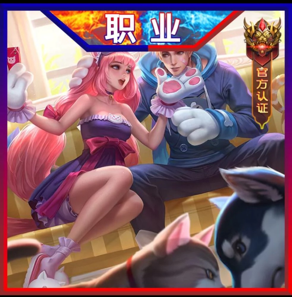 王者荣耀:国服头像框,职业头像框,五排兄弟专用