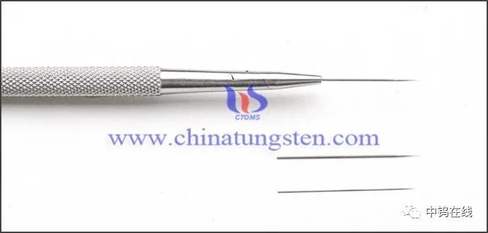 钨针是高频电刀笔上的刀头耗材,具有超锋利的针尖,可实现精密切割