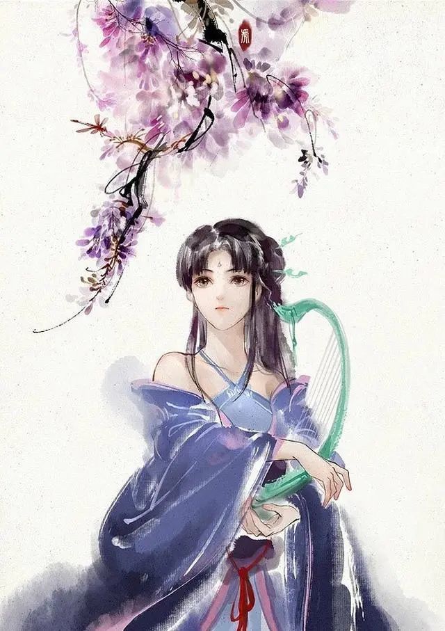 古风少女美图,一组清新淡雅壁纸来袭