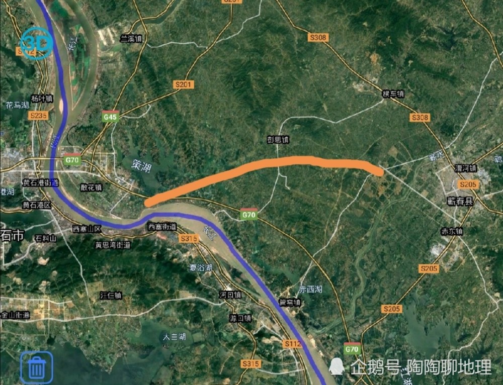 黄冈1区7县2市,新建高速快速路,改造现有路,交通规划建议方案