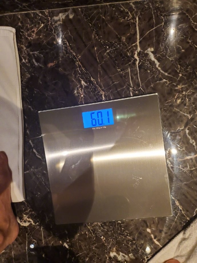 陈学冬体重减到60公斤