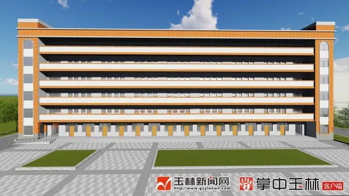 效果图曝光!玉东一中学生宿舍楼开建!可容纳1080名学生住宿