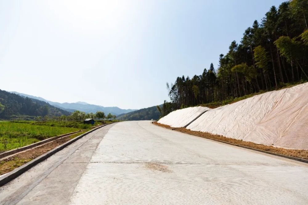 是市高指确定的武沙高速先行动工项目,该项目采用二级公路兼城市主干