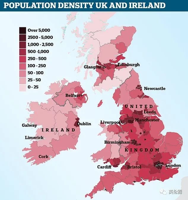英格兰人口密度_万物互联,安全何在(3)
